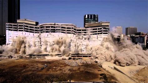 catastrophic implosion of a building